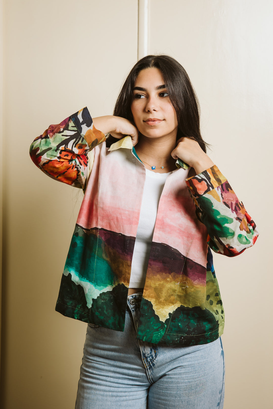 Image of Breezy Patterns Jacket - Summer Edition